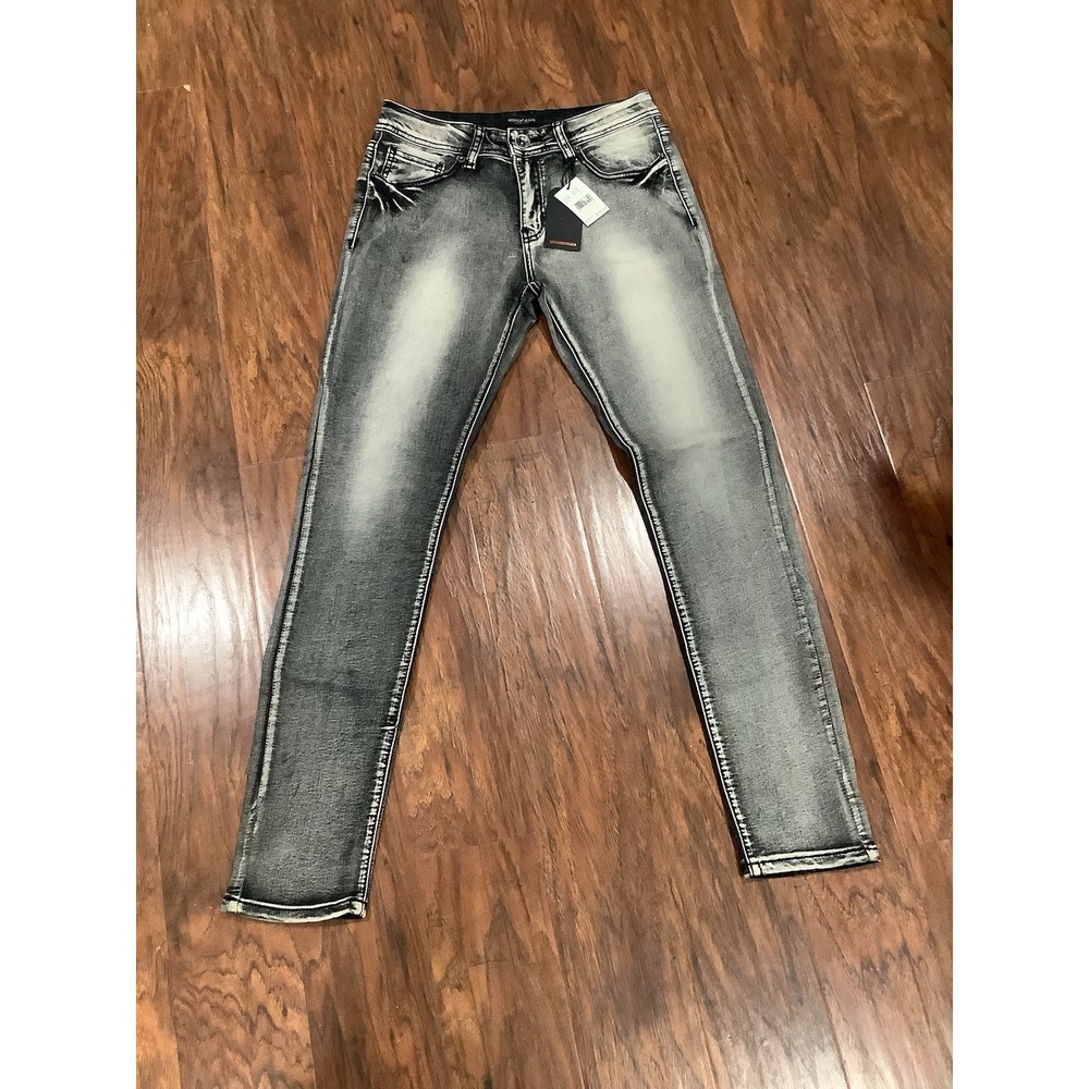 REDFOX STRETCH  DENIM JEANS (BLACK) PA550 Retail $89.99